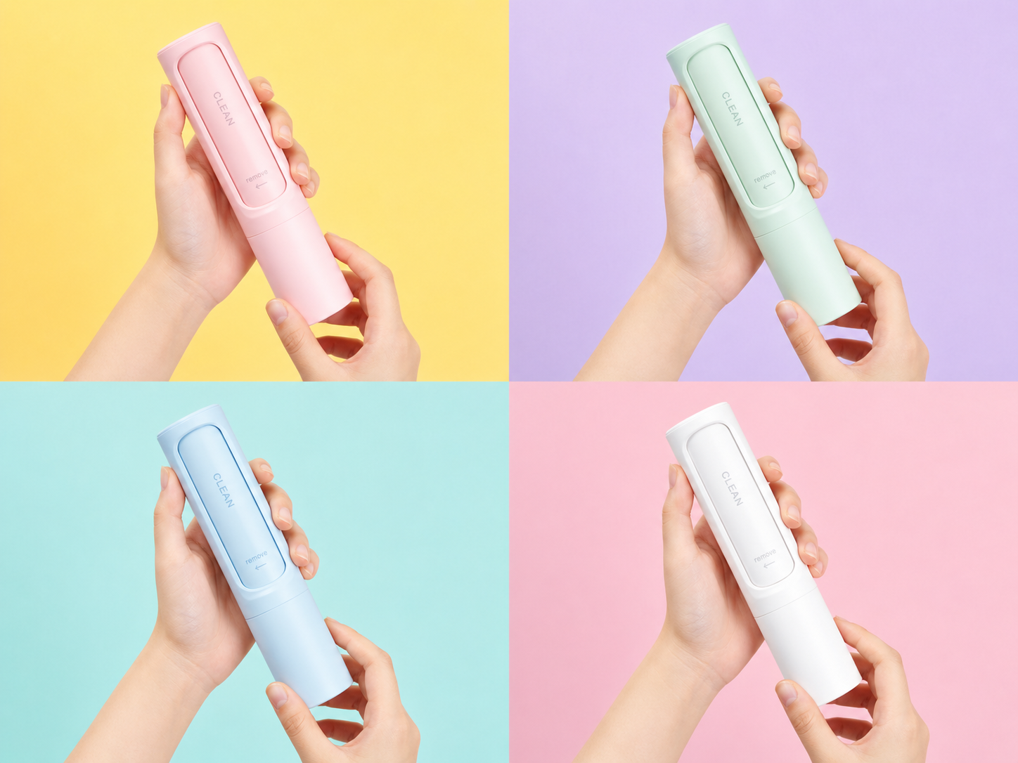 I 4 colori pastello CLEAN paw